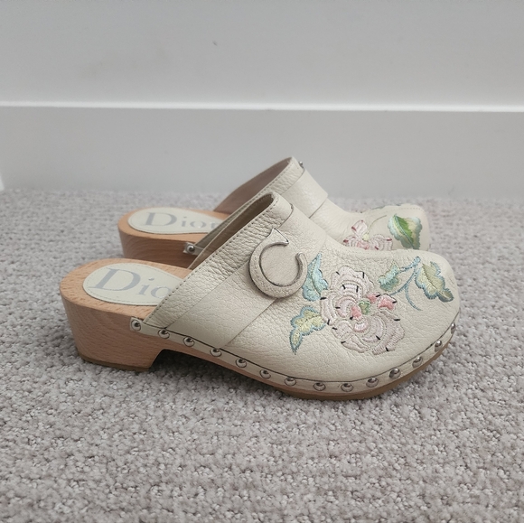 Dior clogs Vintage 37 - NEVER WORN - Picture 1 of 11